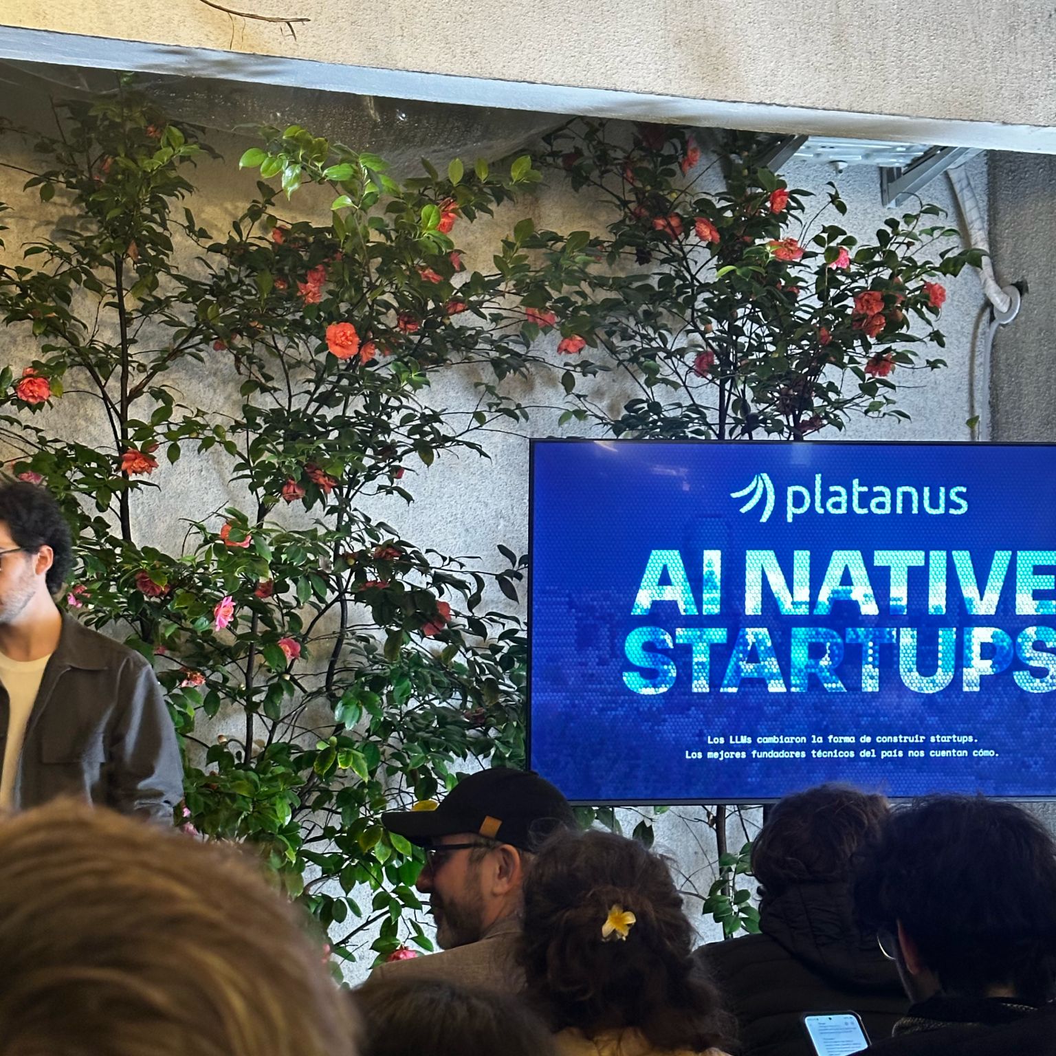 Evento AI Native Startups de Platanus en Santiago